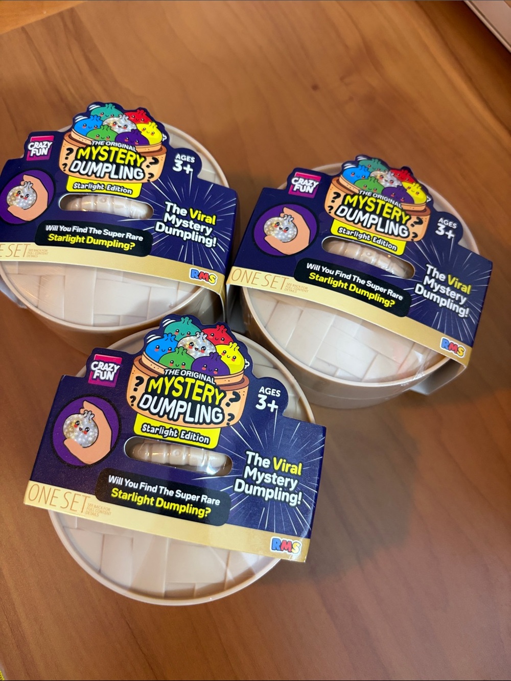 [Lot of 3]🔥Viral Crazy Fun The Original Mystery Dumpling Starlight Edition New
